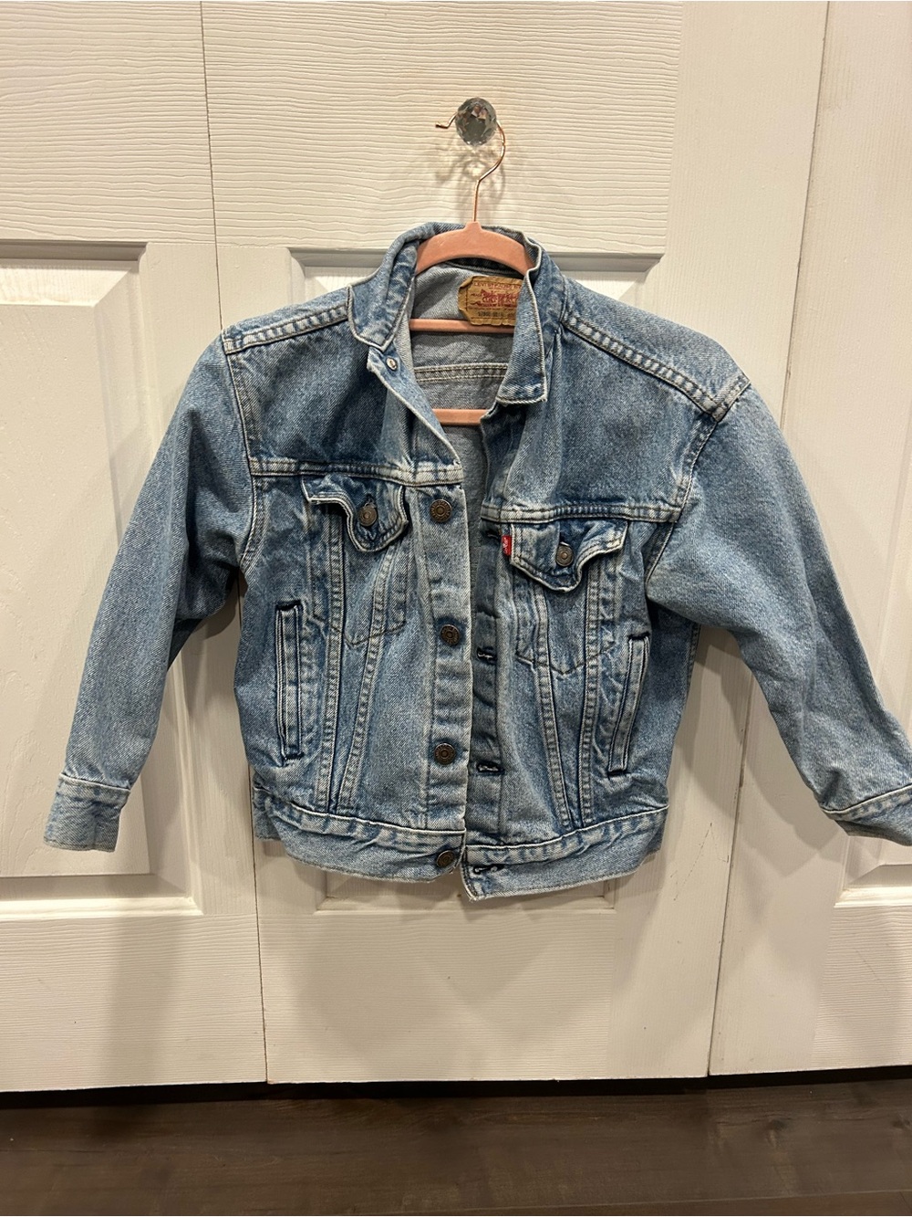 Levi's Light cropped Jean Jacket